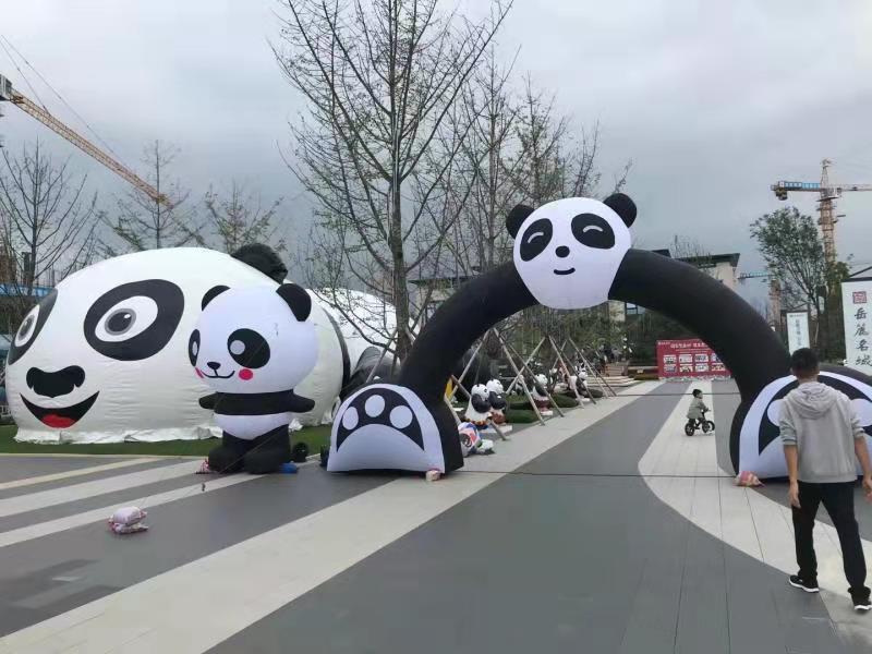 沧州大熊猫广告气模